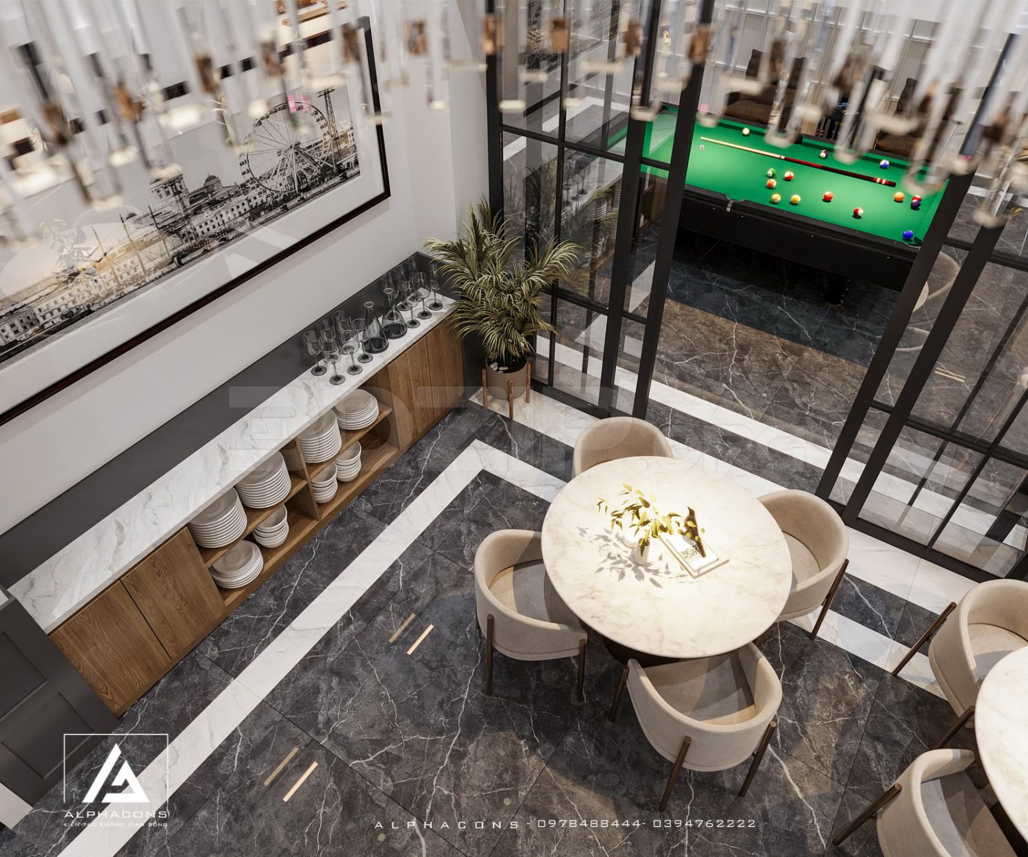 11451. Download 3ds Max Flc Hotel Restaurant And Reception Interior Model By Tran Tuan Anh (11)