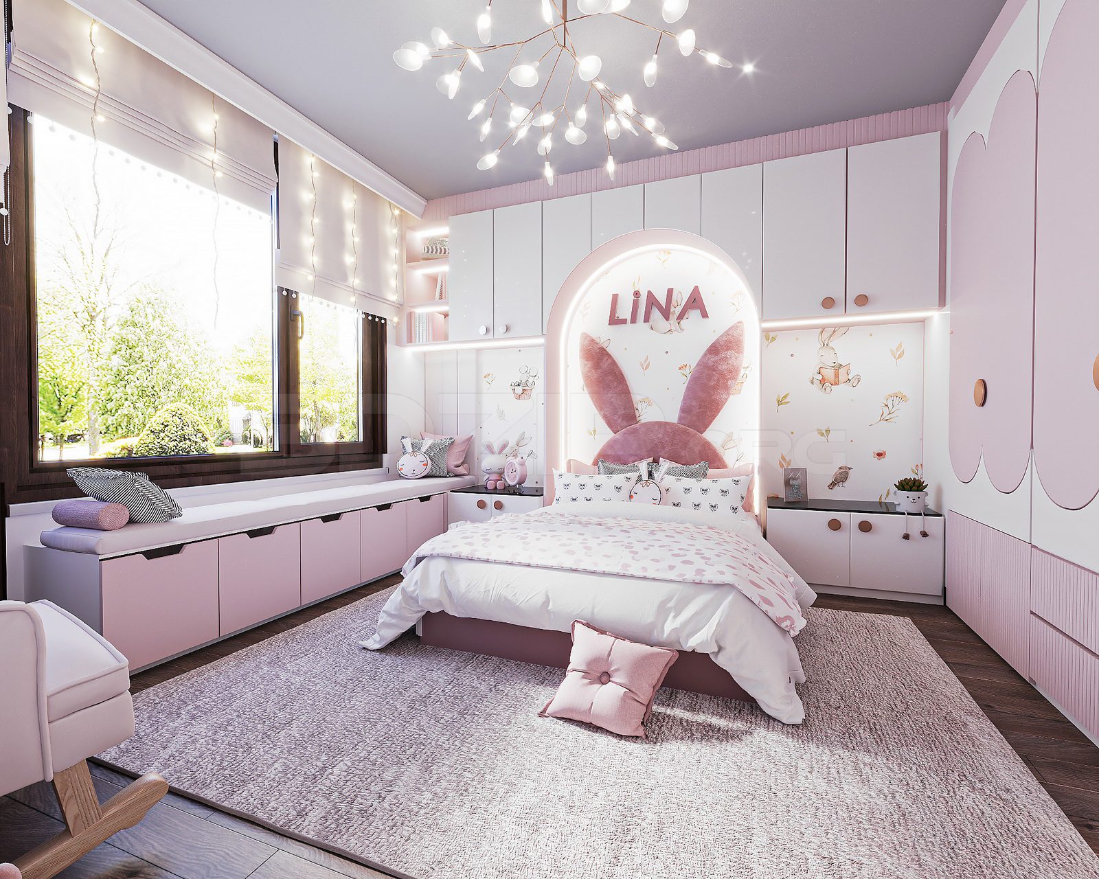 11954. Download Free 3ds Max Kids Room Interior Model By Melis Intas (3)