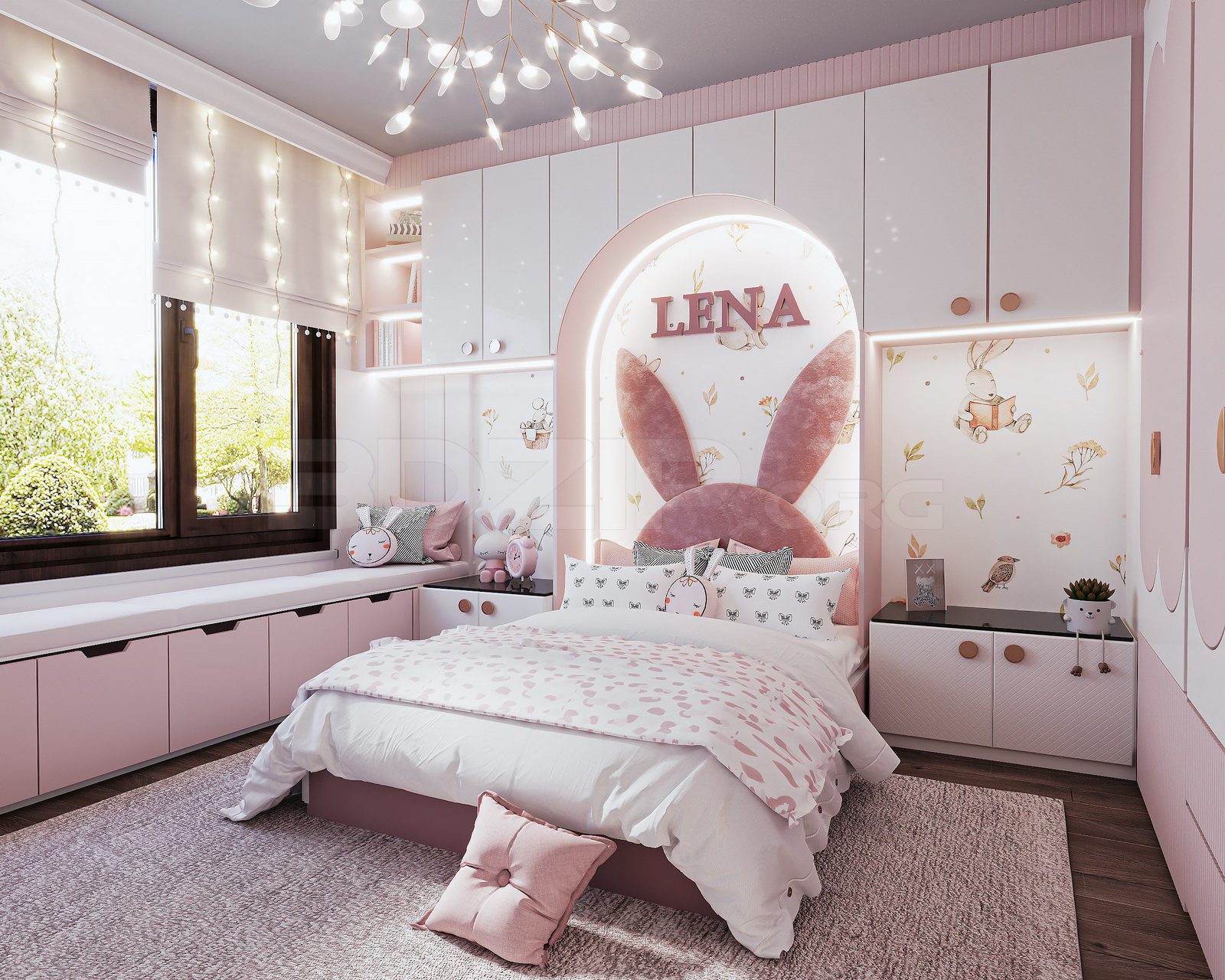 11954. Download Free 3ds Max Kids Room Interior Model By Melis Intas (4)
