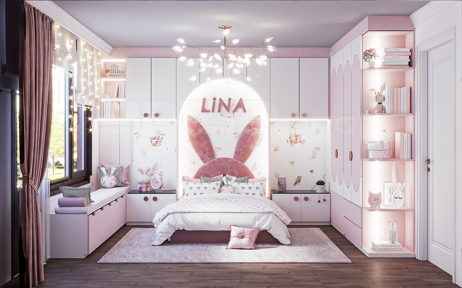 11954. Download Free 3ds Max Kids Room Interior Model By Melis Intas
