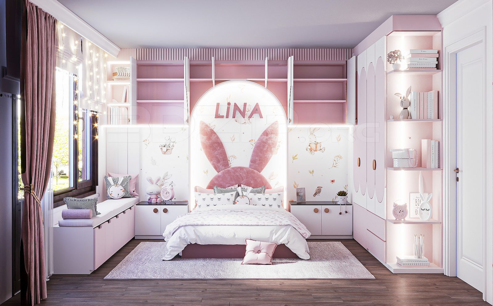 11954. Download Free 3ds Max Kids Room Interior Model By Melis Intas (2)