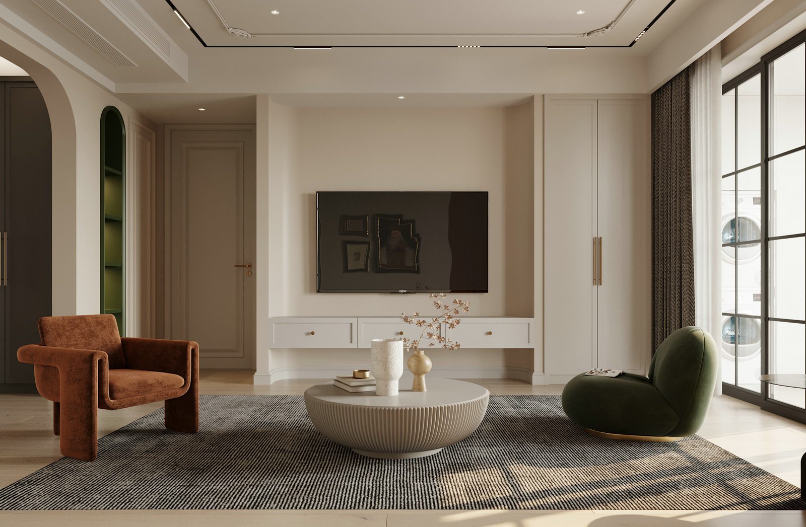 11957. Download Free 3ds Max Living Room Interior Model (2)