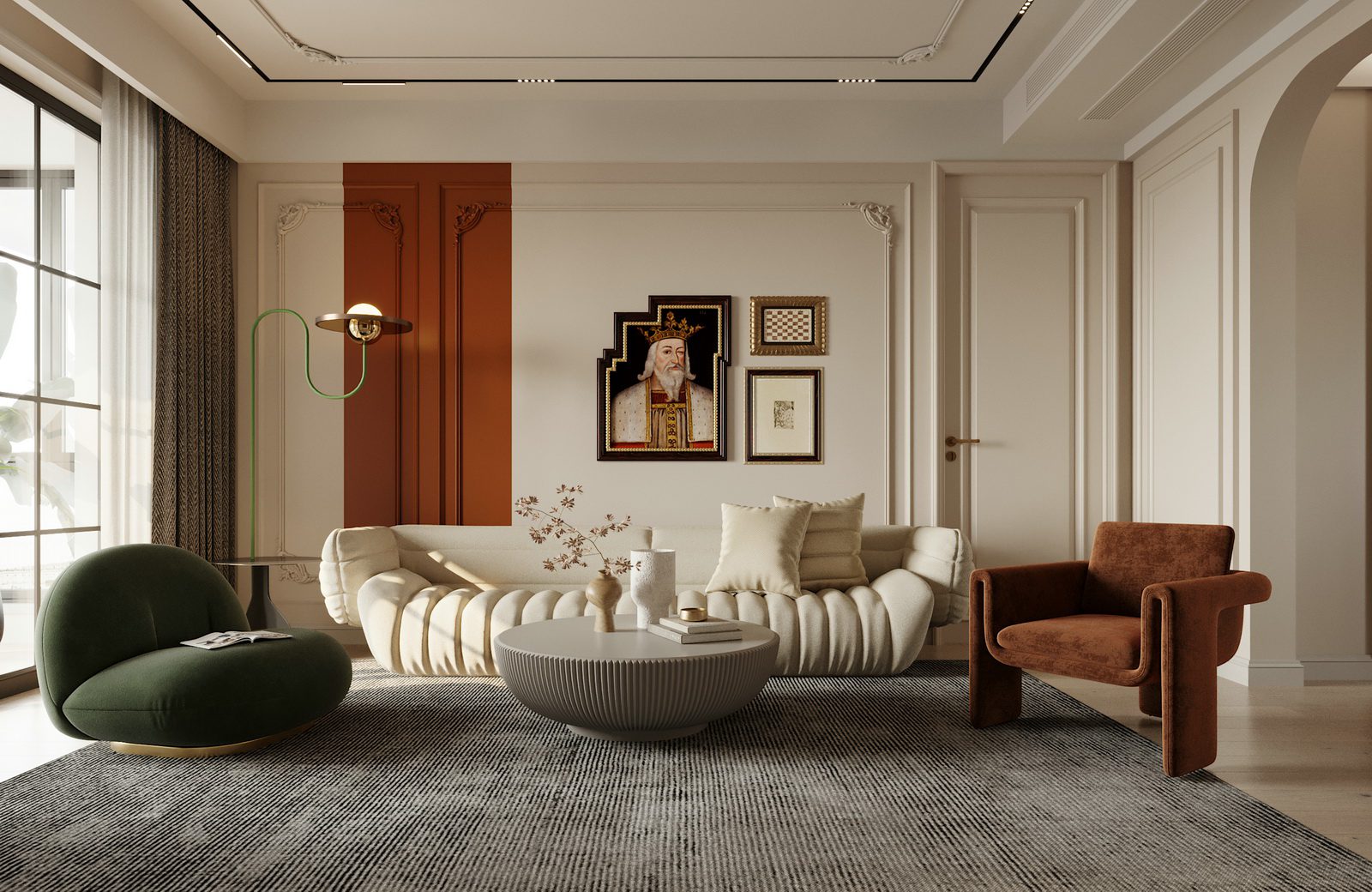 11957. Download Free 3ds Max Living Room Interior Model (1)