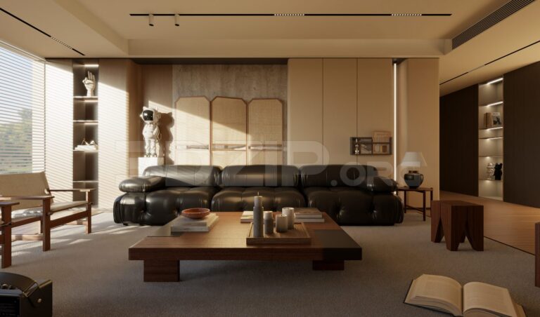 13704-free-3ds-max-living-room-interior-model-download