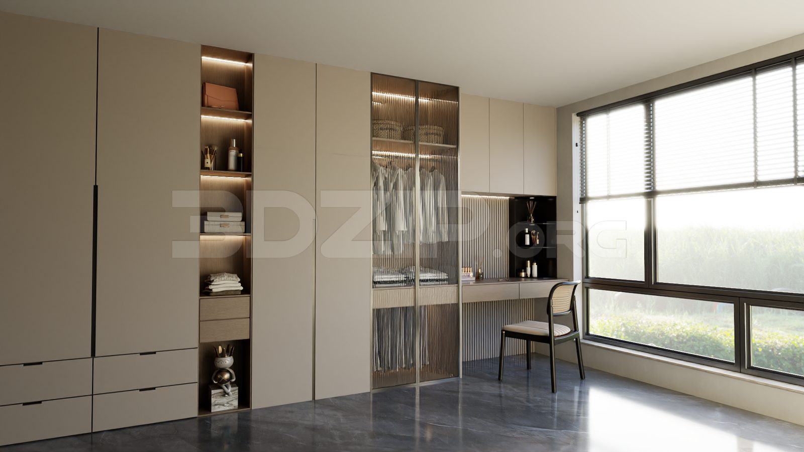 13741. Free 3ds Max Dressing Room Model Download (2)