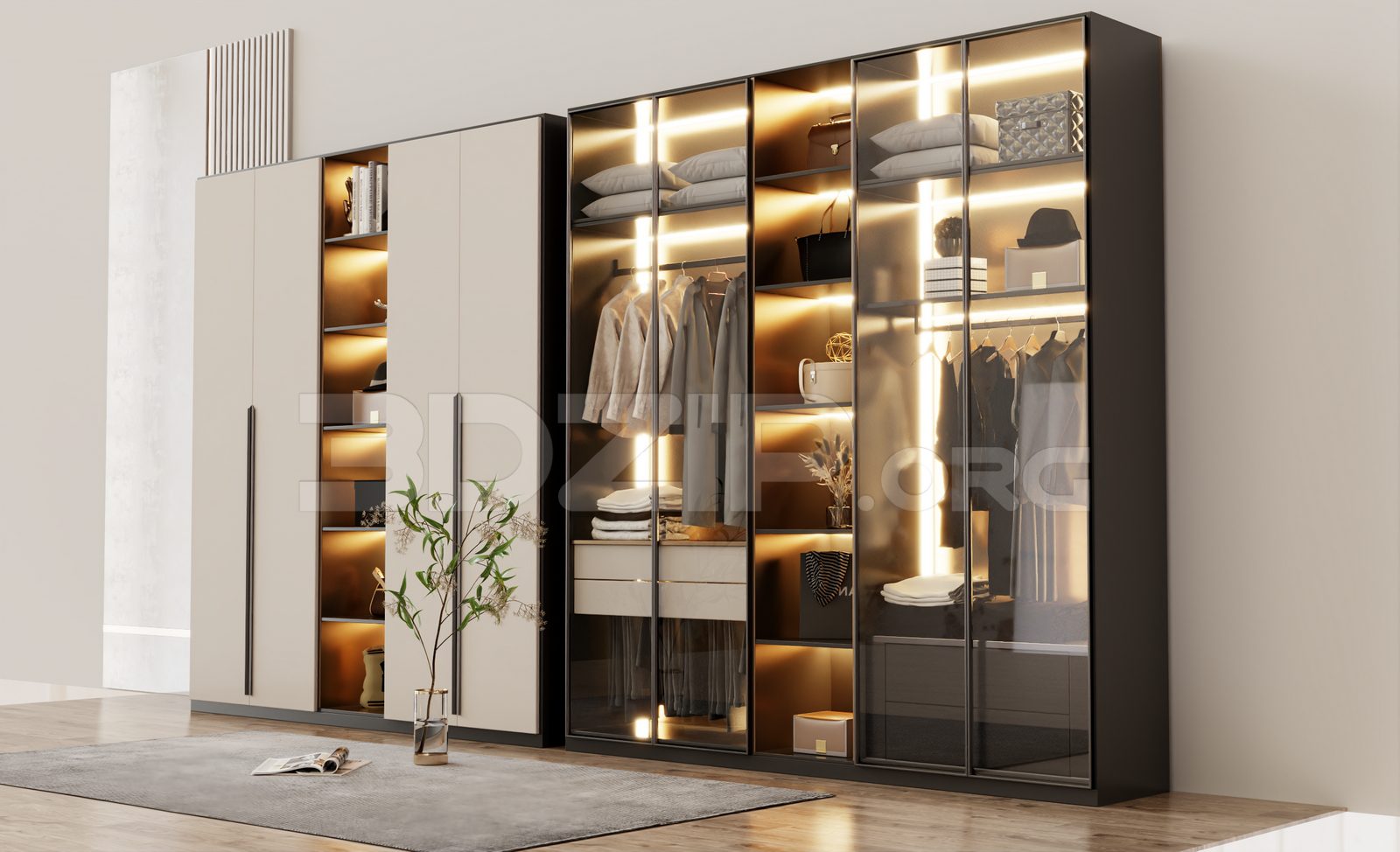 13742. Free 3ds Max Dressing Room Model Download (2)