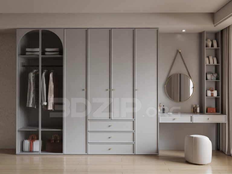 13745-free-3ds-max-dressing-room-model-download