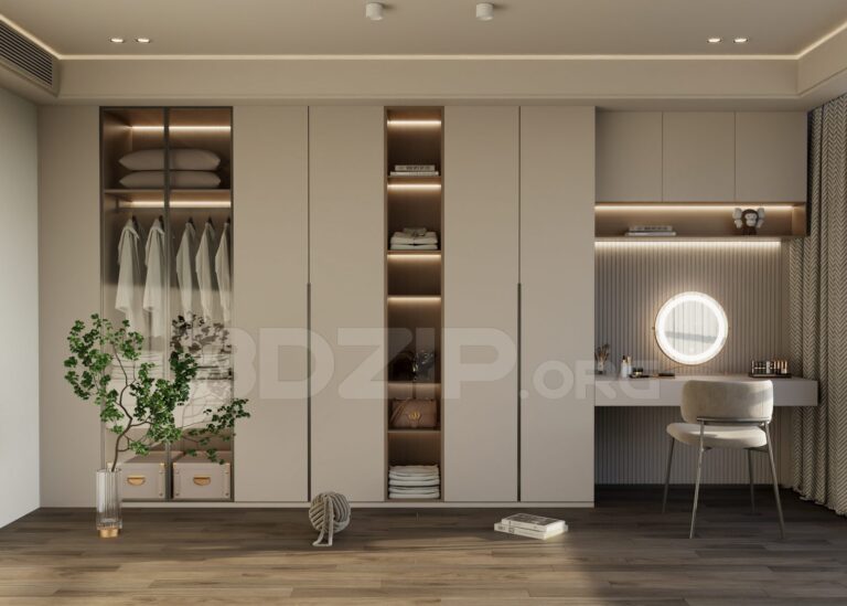 13756-free-3ds-max-dressing-room-model-download