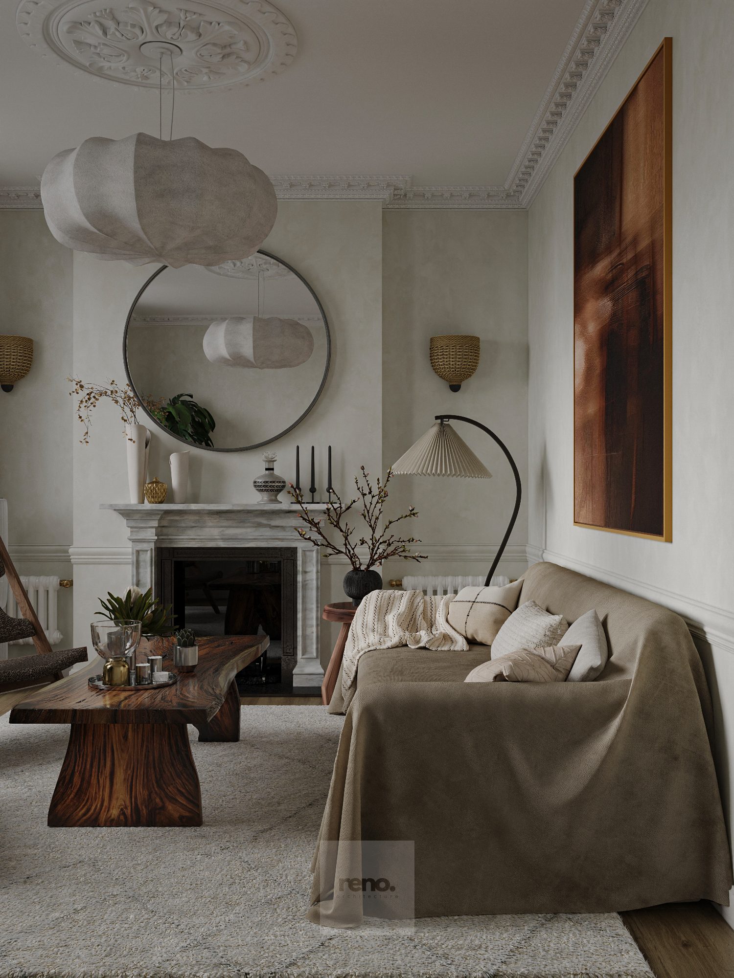 13776. 3ds Max Living Room Interior Model Download By An Tran (2)