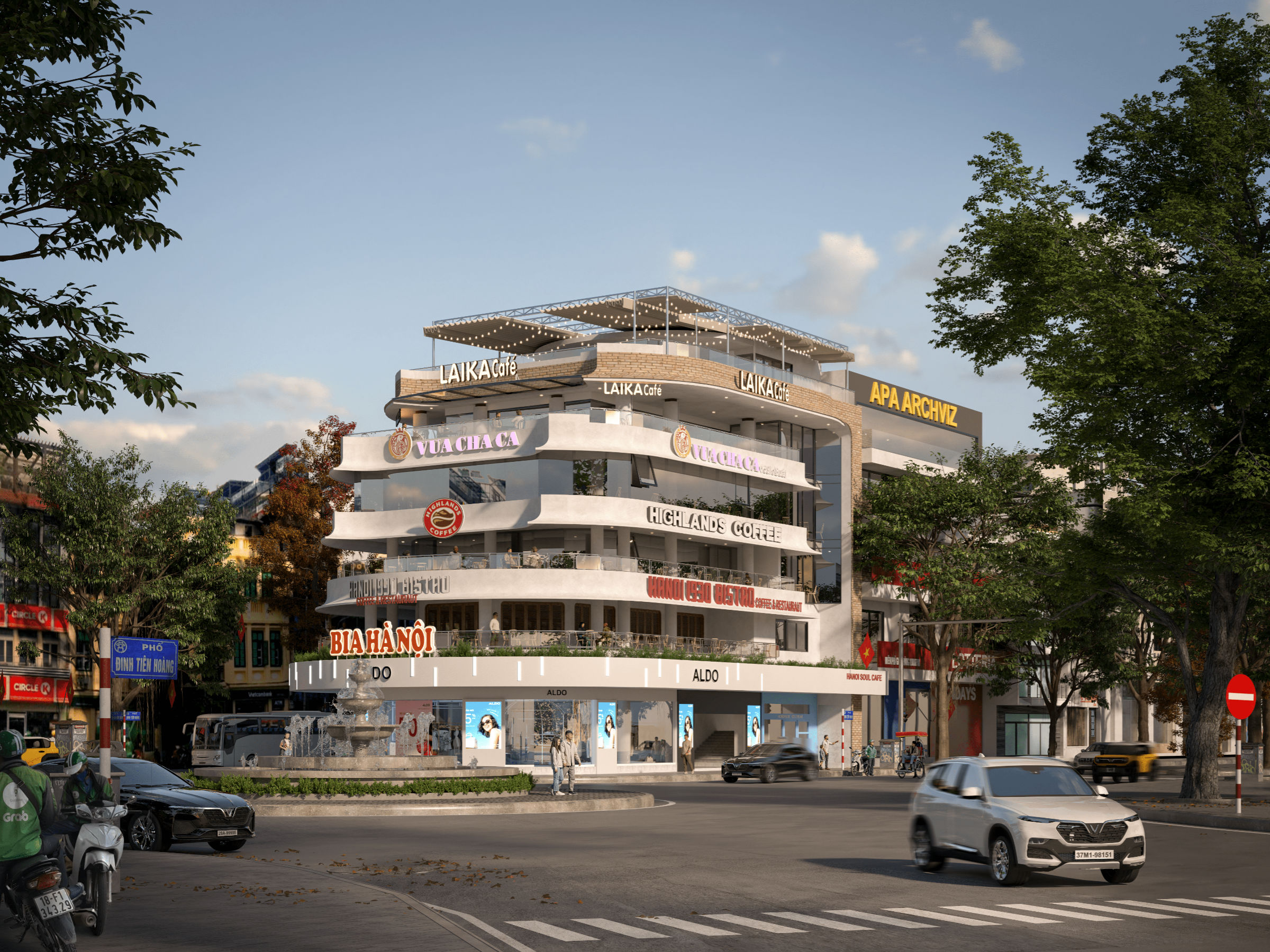 13791. Free 3ds Max Shark Jaw Restaurant Exterior Model Download By Nguyen Quy Dang