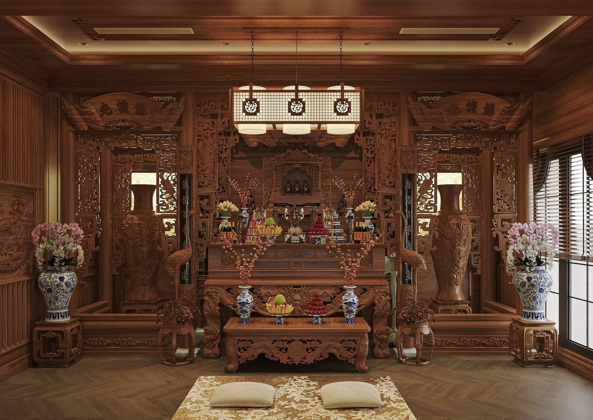 13794. Free 3ds Max Altar Room Interior Model Download By Duc Nguyen (3)