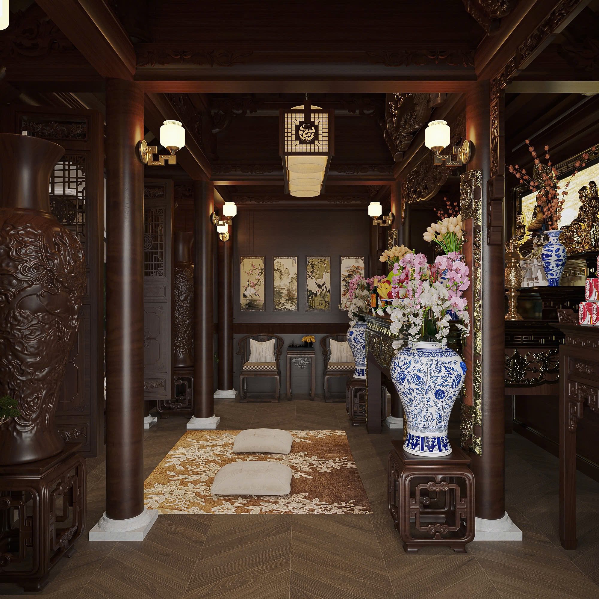 13794. Free 3ds Max Altar Room Interior Model Download By Duc Nguyen (5)