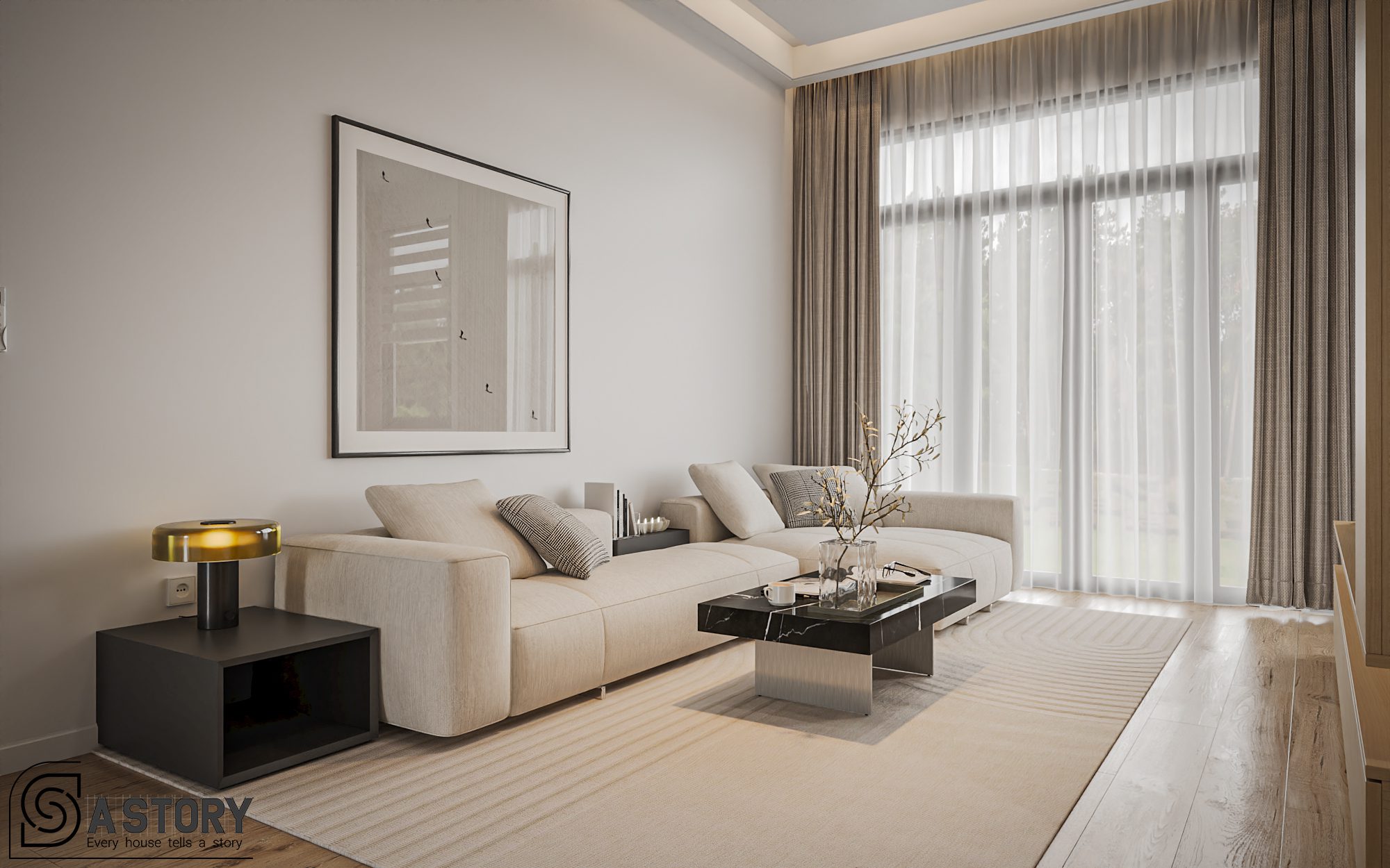 13802. 3ds Max House Interior Model Download By Pham Tran Nam (6)