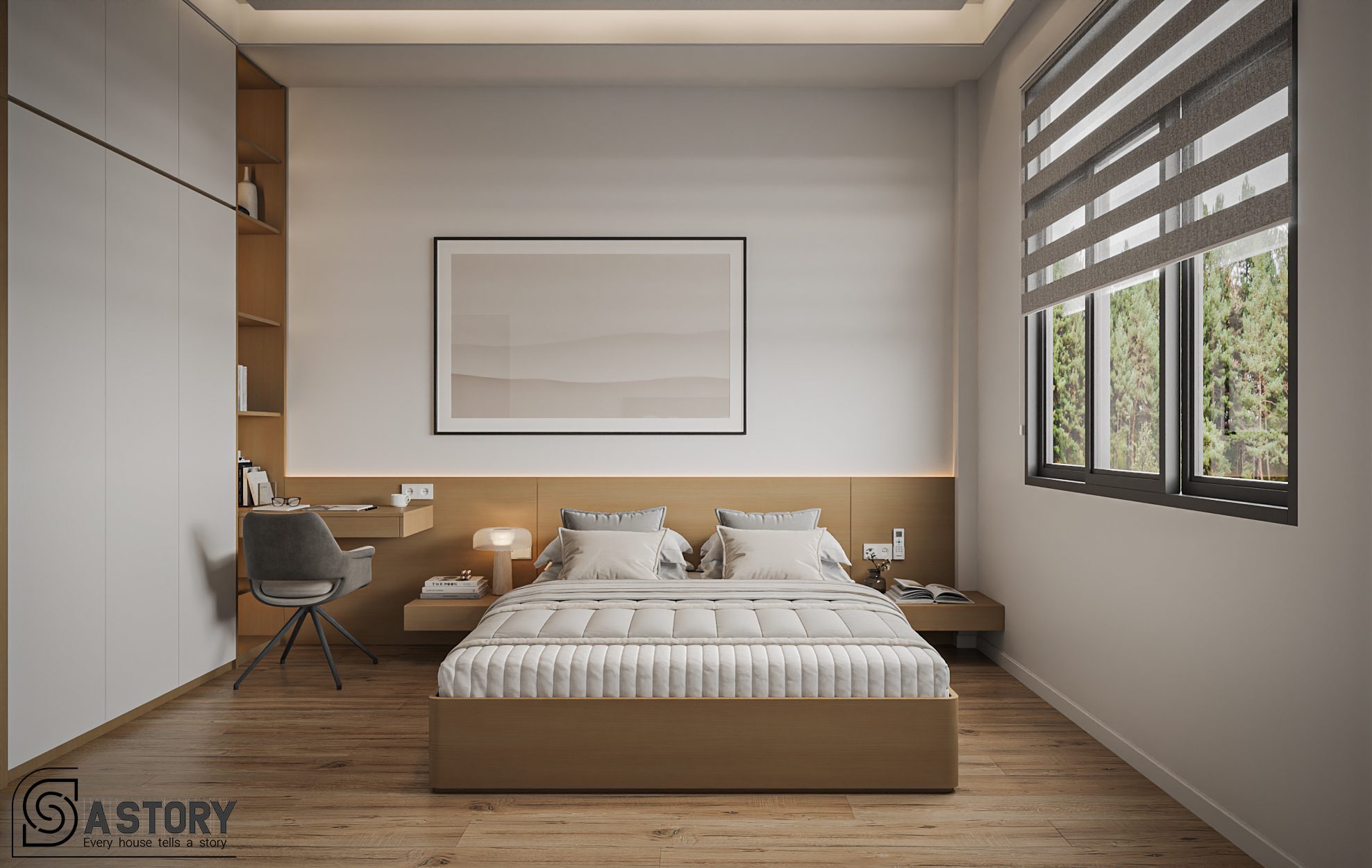 13802. 3ds Max House Interior Model Download By Pham Tran Nam (9)