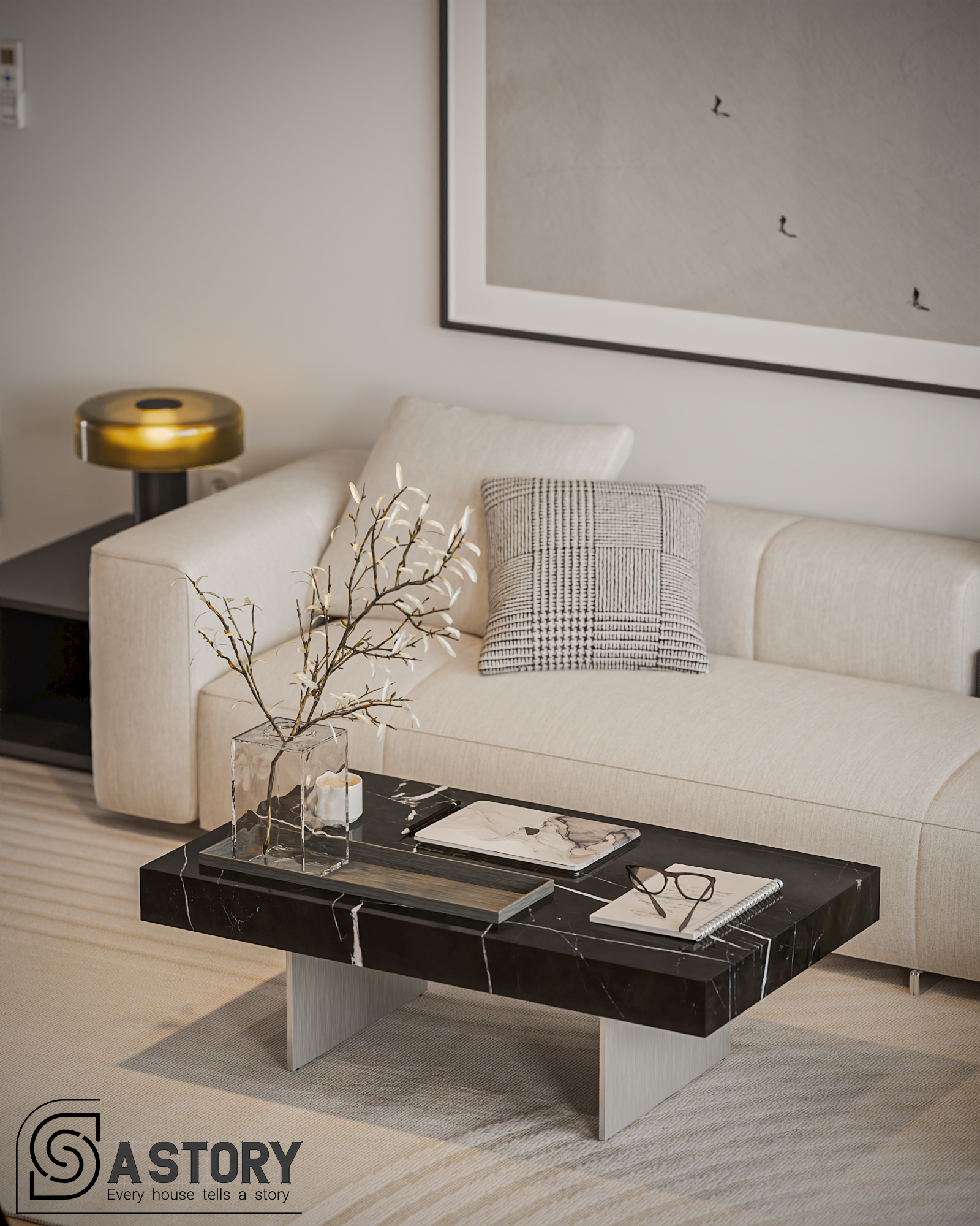 13802. 3ds Max House Interior Model Download By Pham Tran Nam (2)