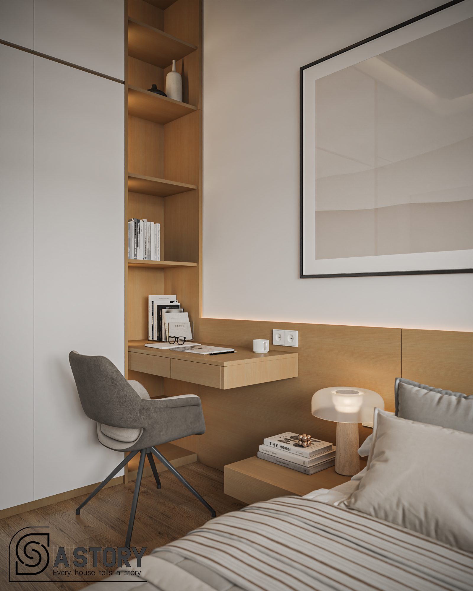 13802. 3ds Max House Interior Model Download By Pham Tran Nam (4)