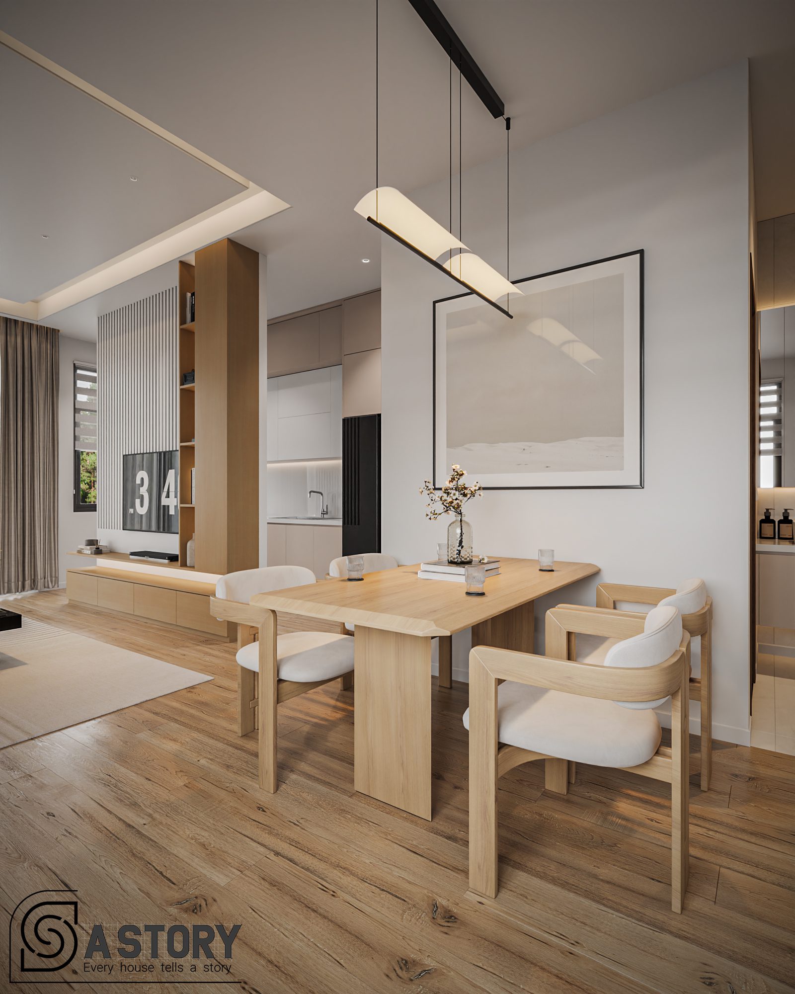 13802. 3ds Max House Interior Model Download By Pham Tran Nam (5)