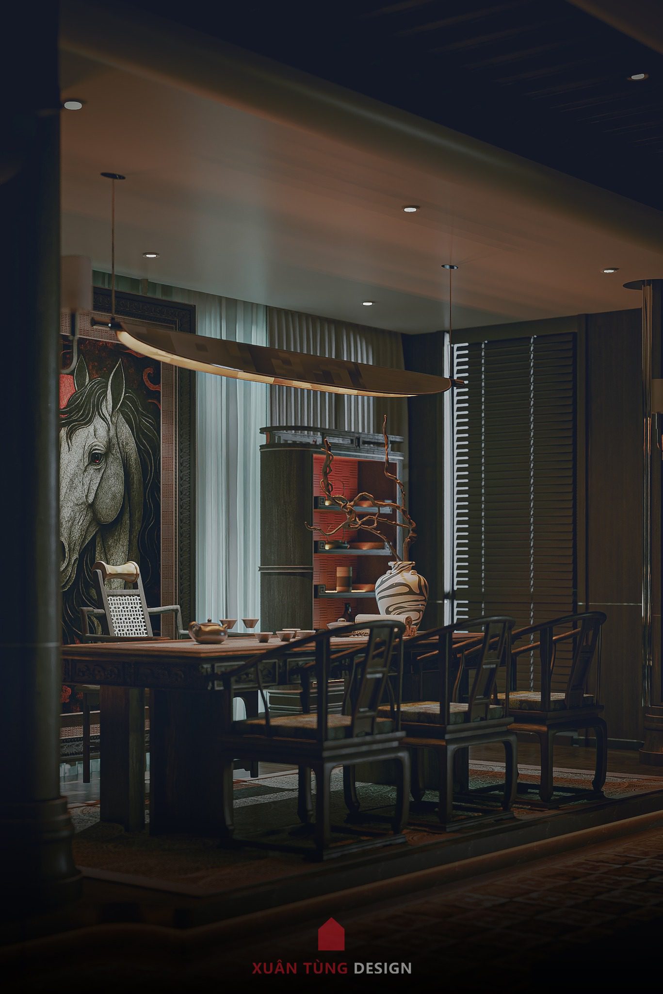 13806. Free 3ds Max Altar Room Interior Model Download By Tran Mo (3)