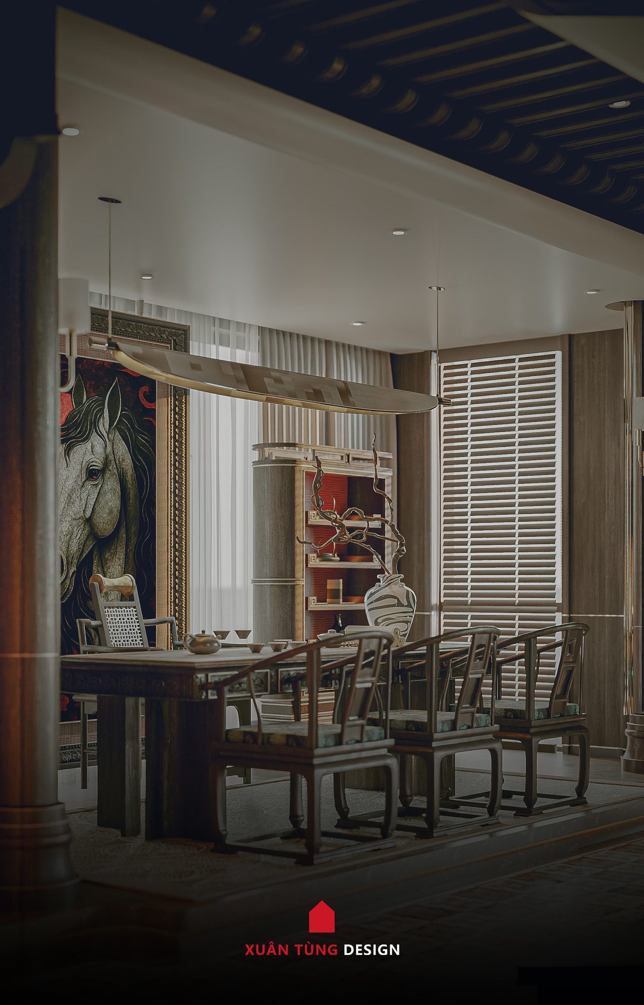 13806. Free 3ds Max Altar Room Interior Model Download By Tran Mo (11)