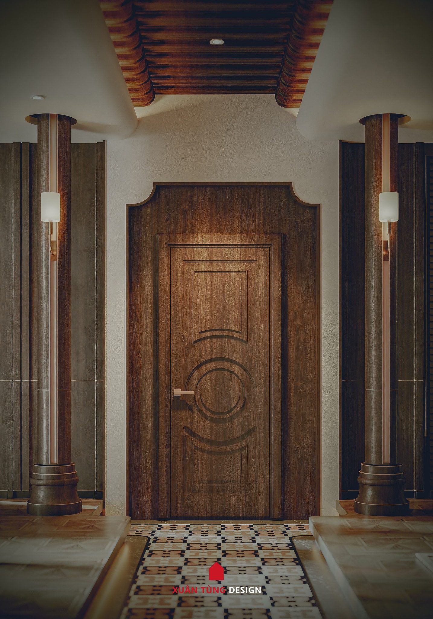 13806. Free 3ds Max Altar Room Interior Model Download By Tran Mo (13)