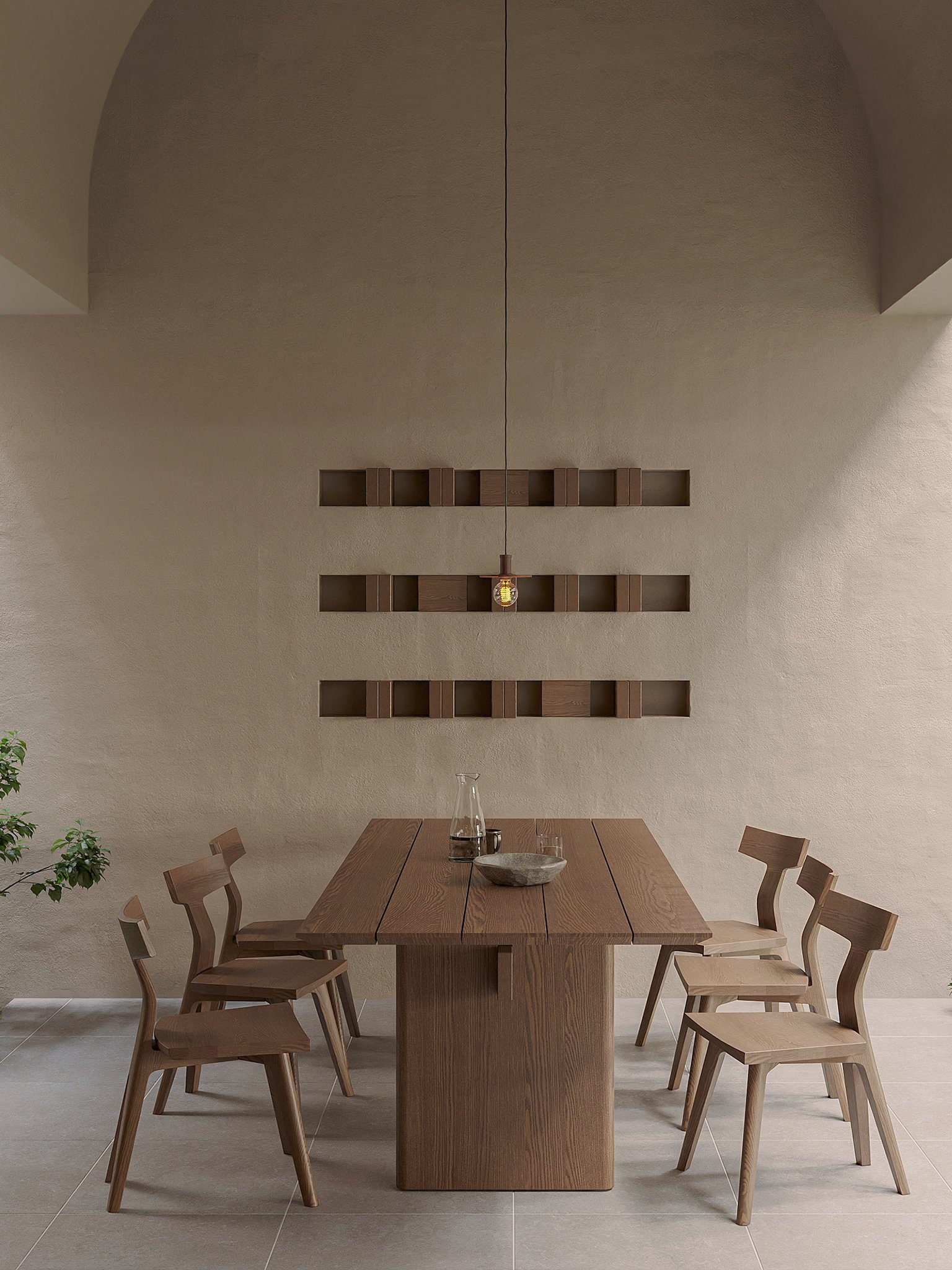 13811. 3ds Max Kitchen Room Interior Model Download By Cao Ngoc Cuong (4)