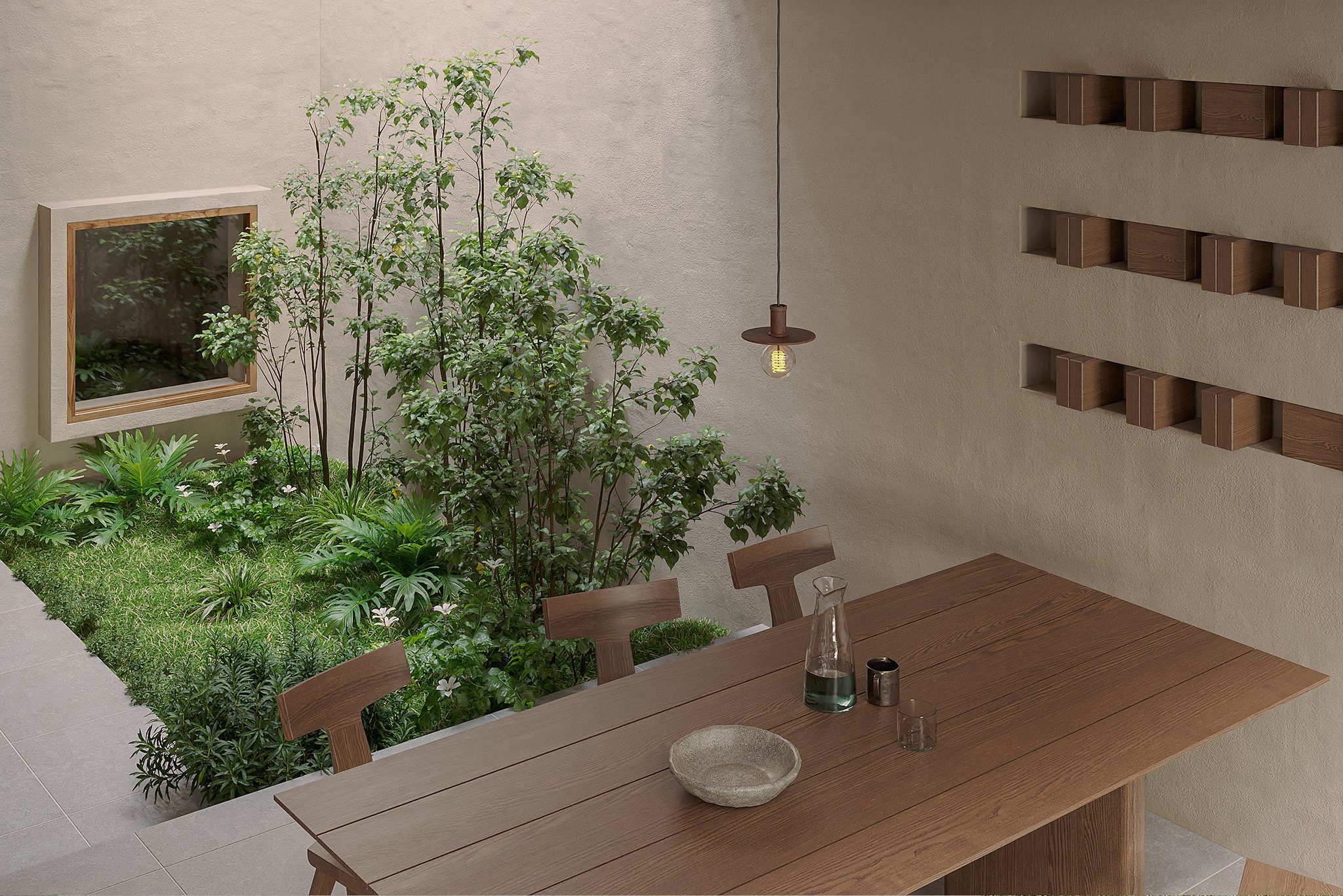 13811. 3ds Max Kitchen Room Interior Model Download By Cao Ngoc Cuong (5)