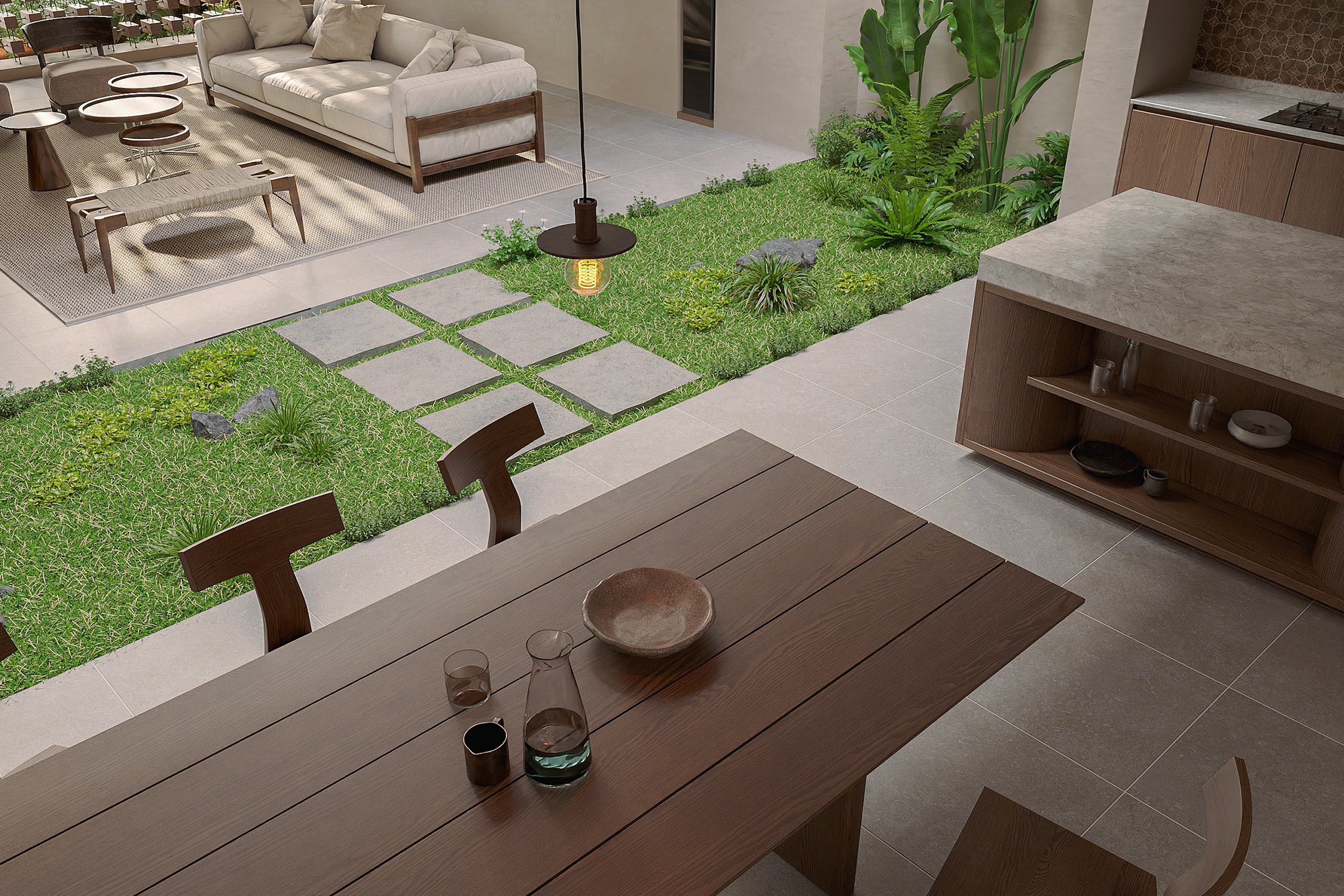 13811. 3ds Max Kitchen Room Interior Model Download By Cao Ngoc Cuong (10)