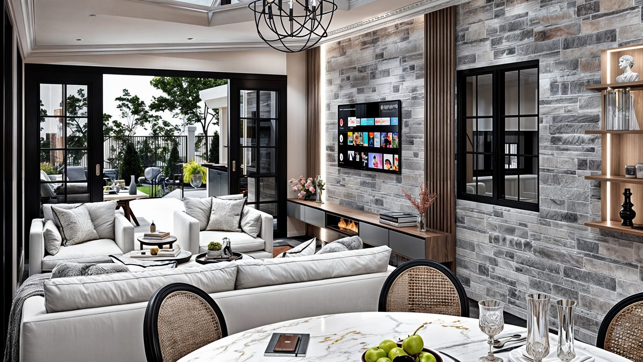 20015. Download Free 3ds Max Living Room Interior Model By Melis Intas (3)