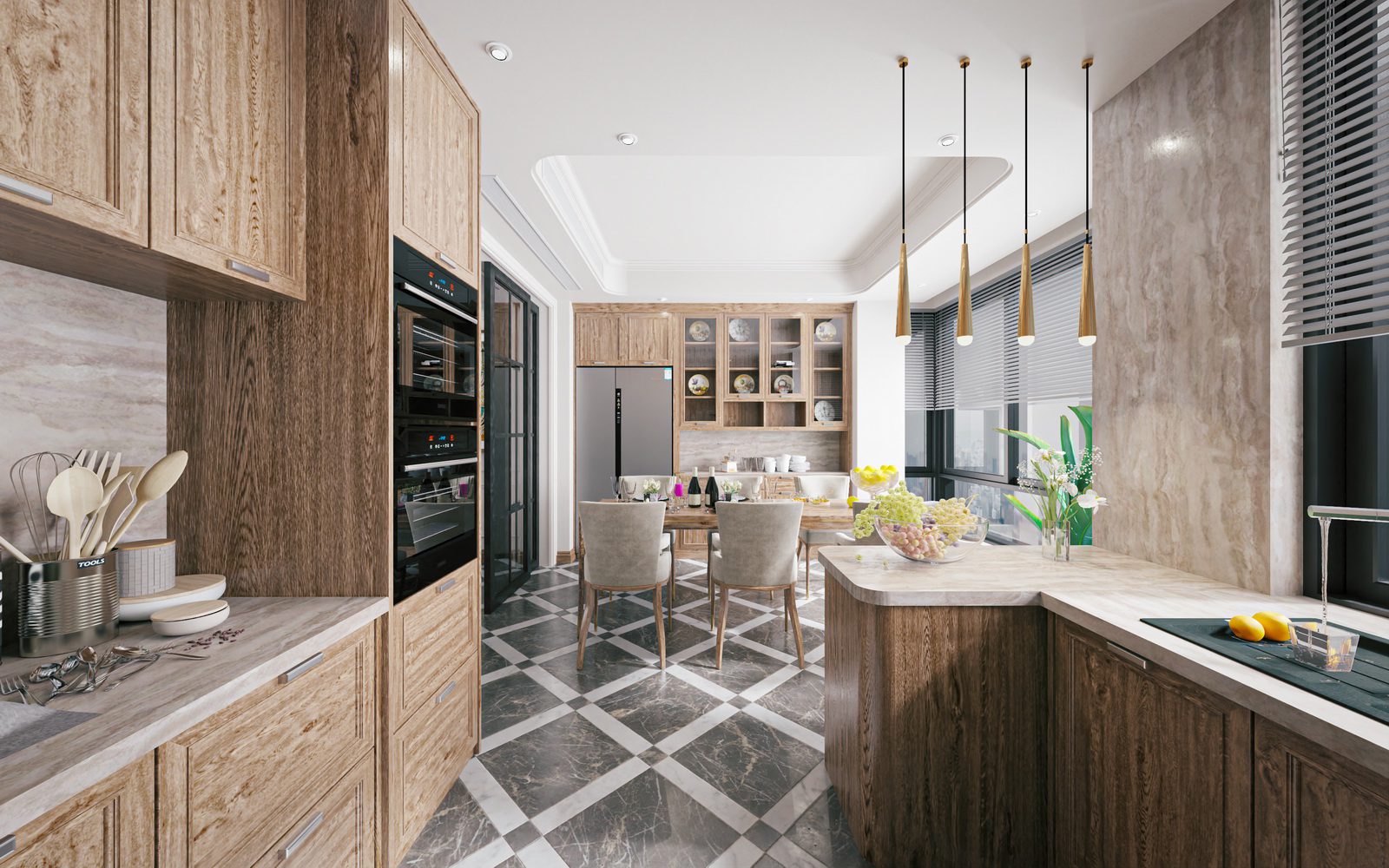 20016. 3ds Max Living Room Interior Model Download (2)