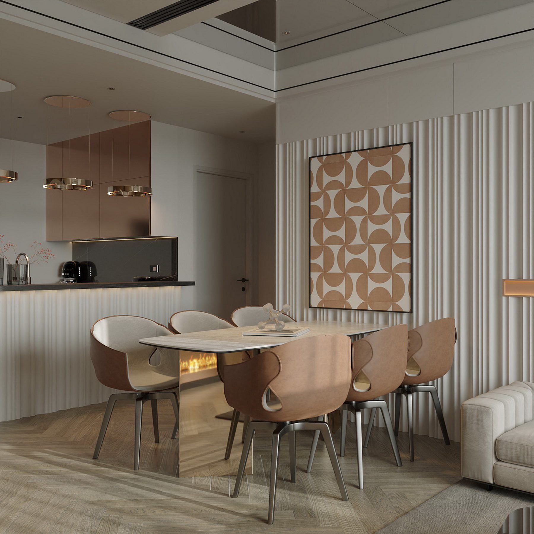 20109. Free 3ds Max Apartment Interior Model Download (9)