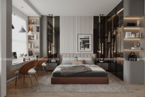 20113. Download Free 3ds Max Bedroom Interior Model By Long Tran
