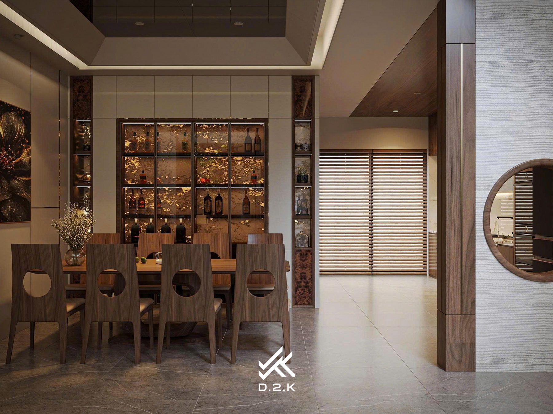 20237. 3ds Max Living Room - Kitchen Interior Model Download By Duong Duy Tran (5)