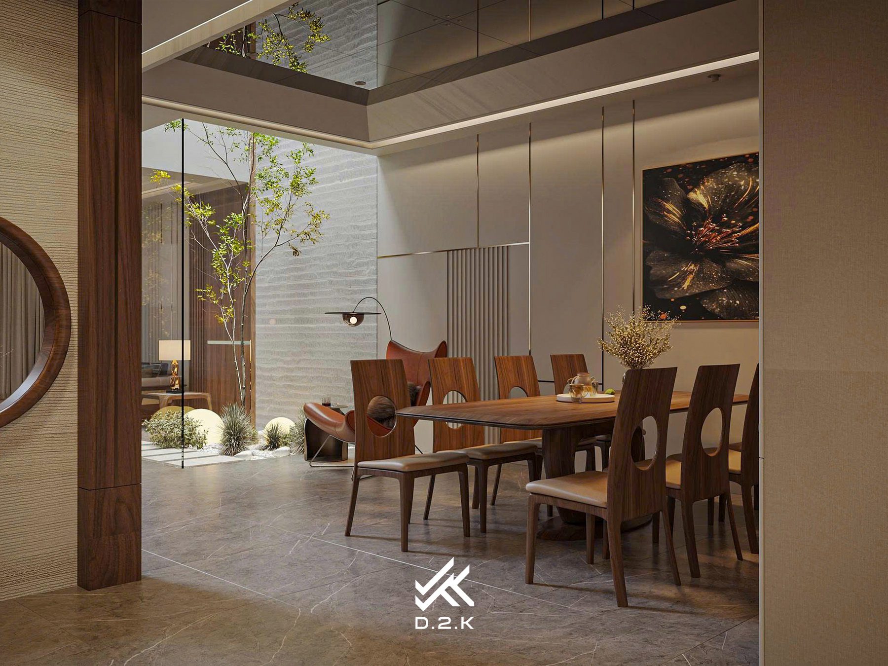 20237. 3ds Max Living Room - Kitchen Interior Model Download By Duong Duy Tran (6)