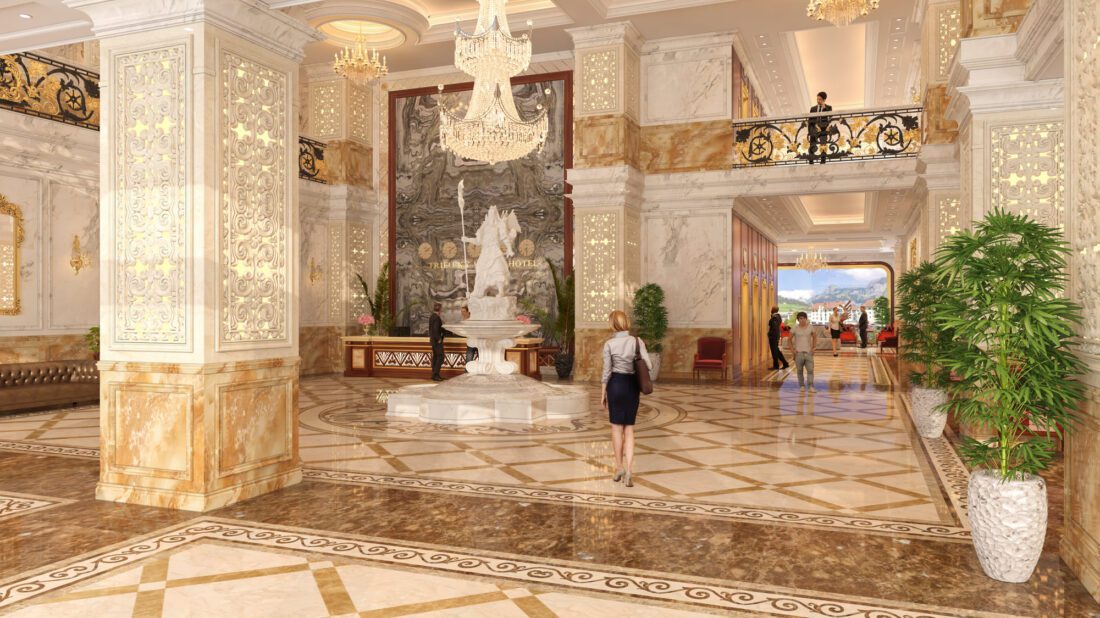 Reception Hall 3d Model Free Download 92 By Tuan Anh