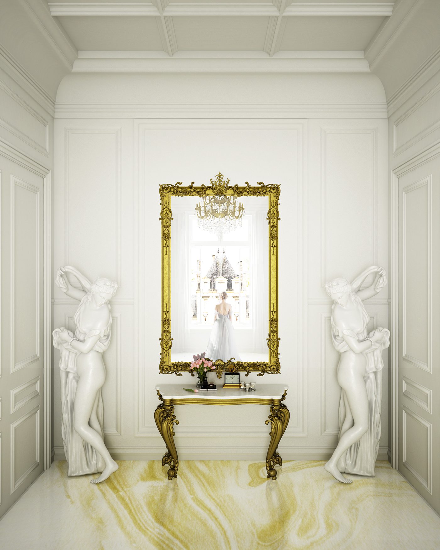 Free Scene Neoclassical Interior By View Ark (2)
