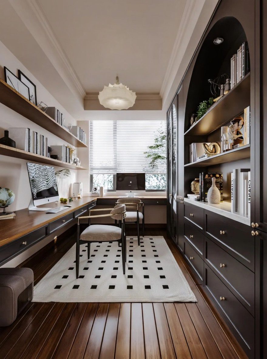 13818. Free 3d Workroom Interior Model Download