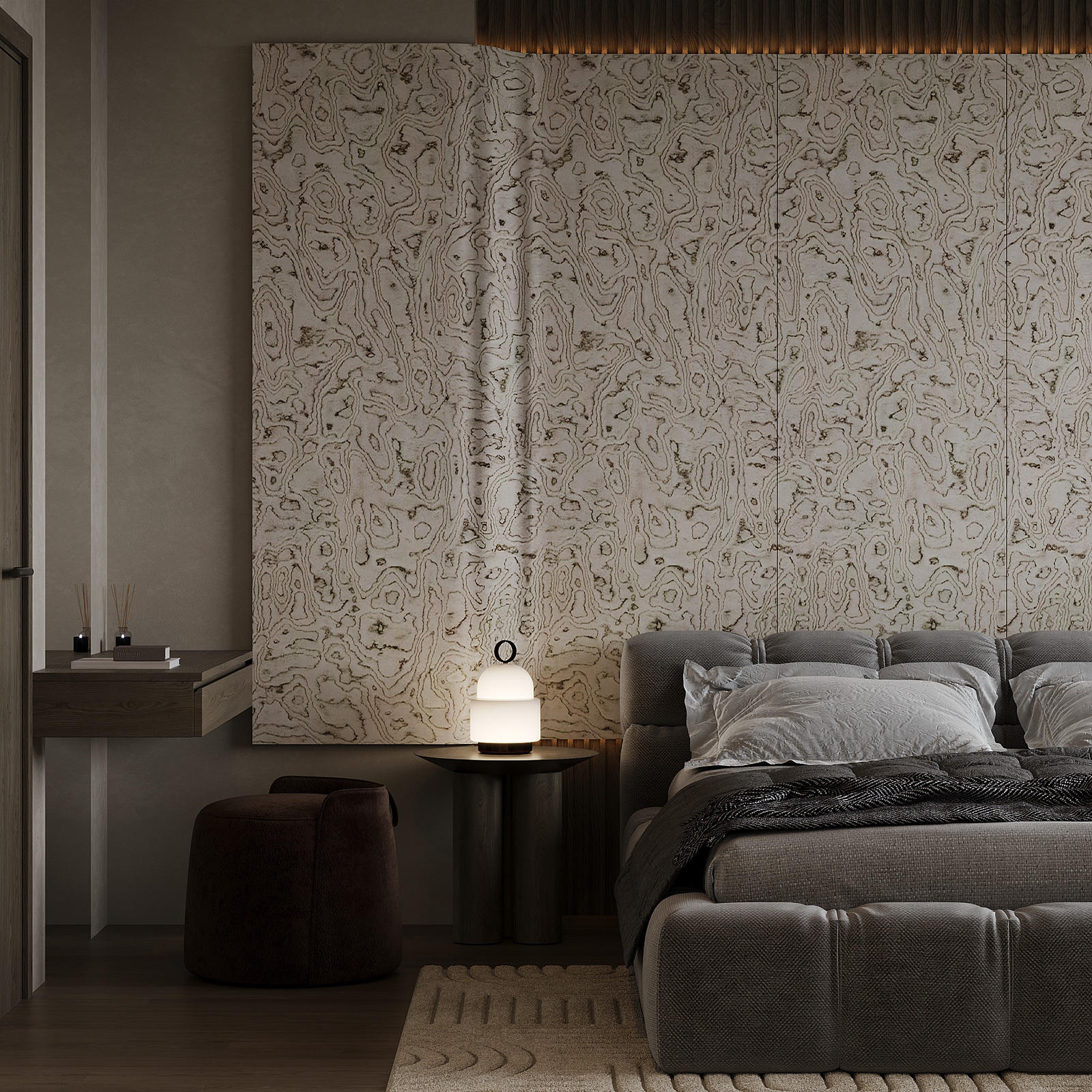 20241. 3ds Max Bedroom Interior Model Download (4)