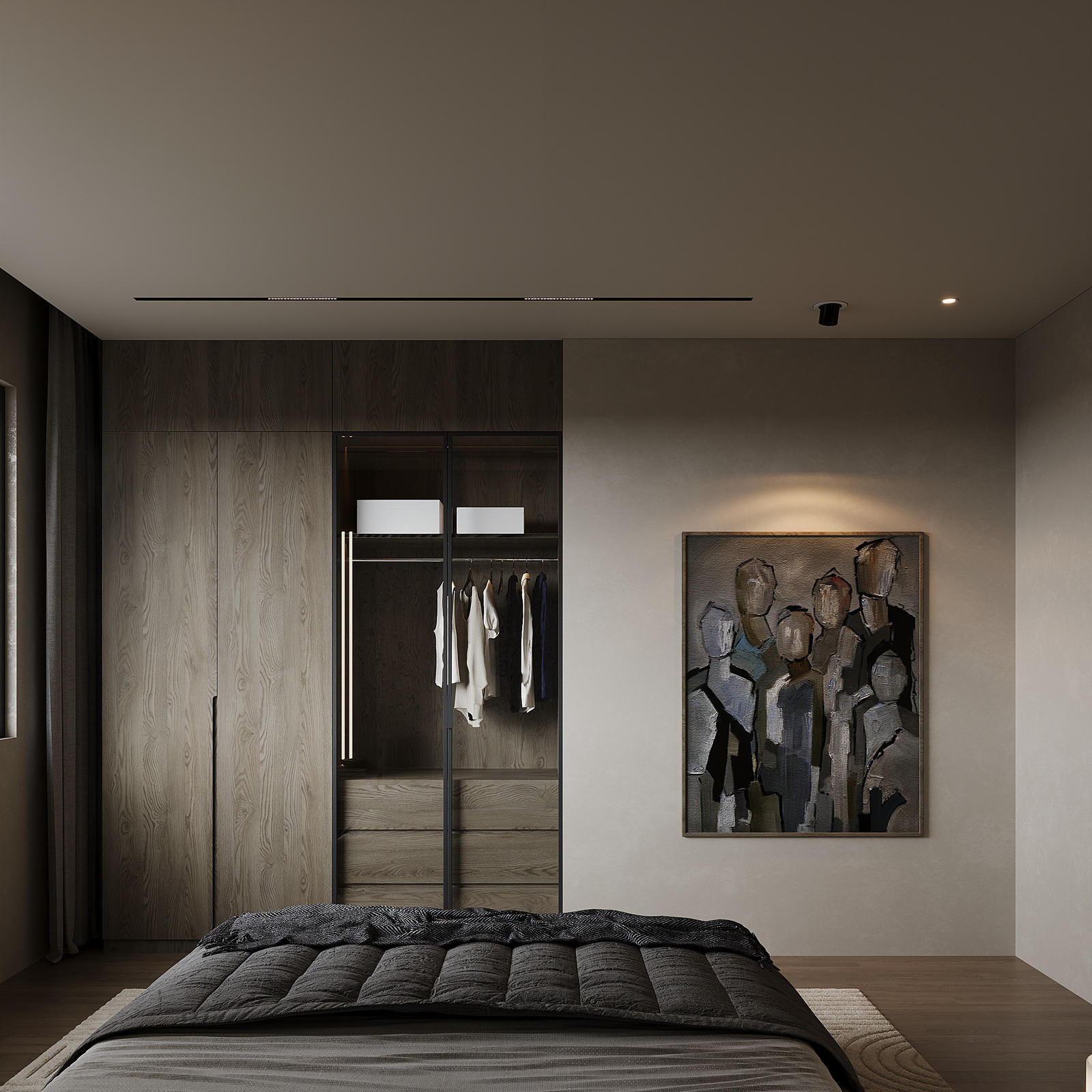 20241. 3ds Max Bedroom Interior Model Download (6)