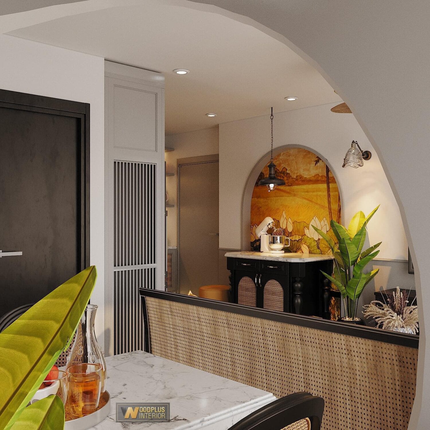 12464. 3D Indochine Apartment Interior Model Download By Nguyen Thi ...