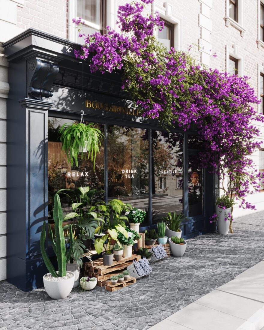 3D Exteriors FLORA STORE Model 3dsmax Free Download By Thang Quach 3D Exteriors FLORA STORE Model 3dsmax Free Download By Thang Quach