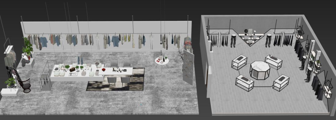 3D Fashion Shop 20 Model By Doan Nguyen Free Download
