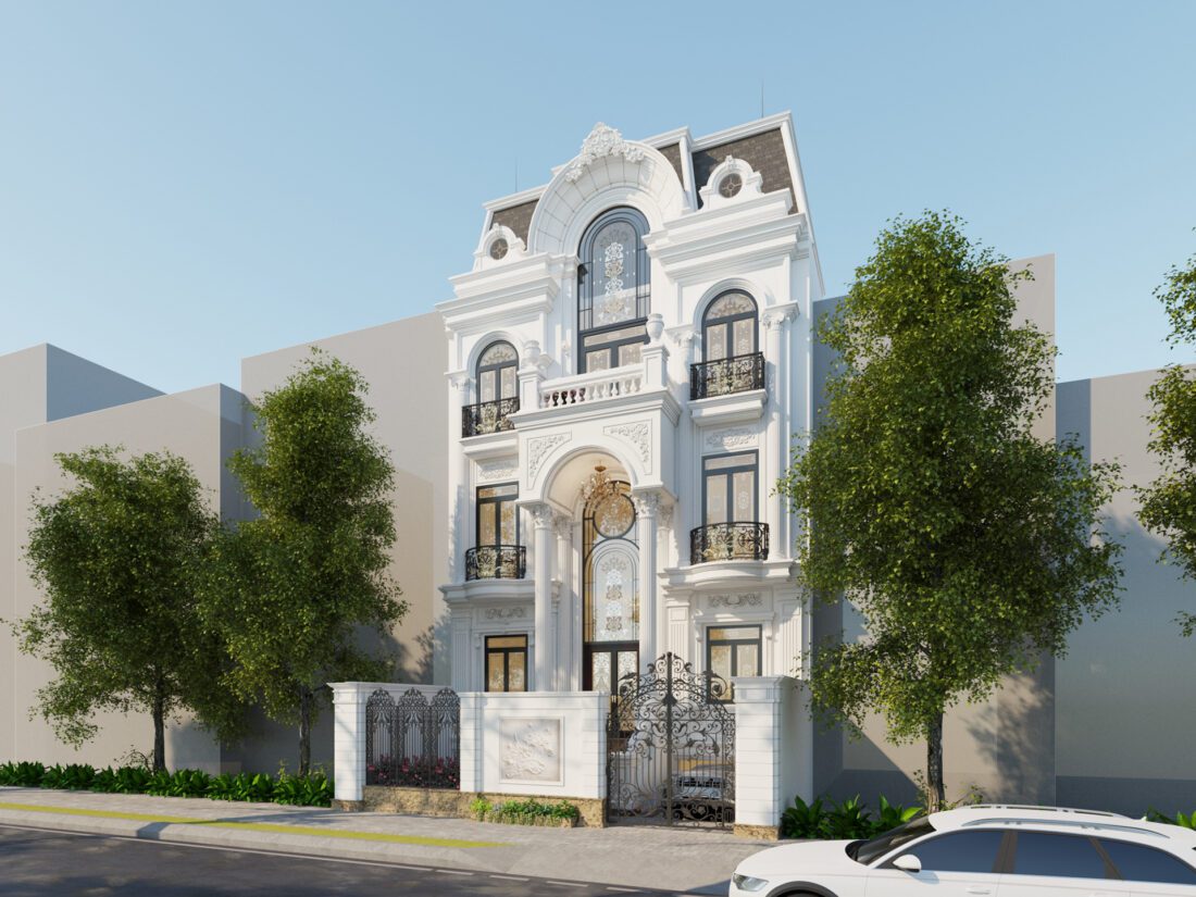 3D Exteriors House Scene Model 3dsmax Free Download By QuanMinh