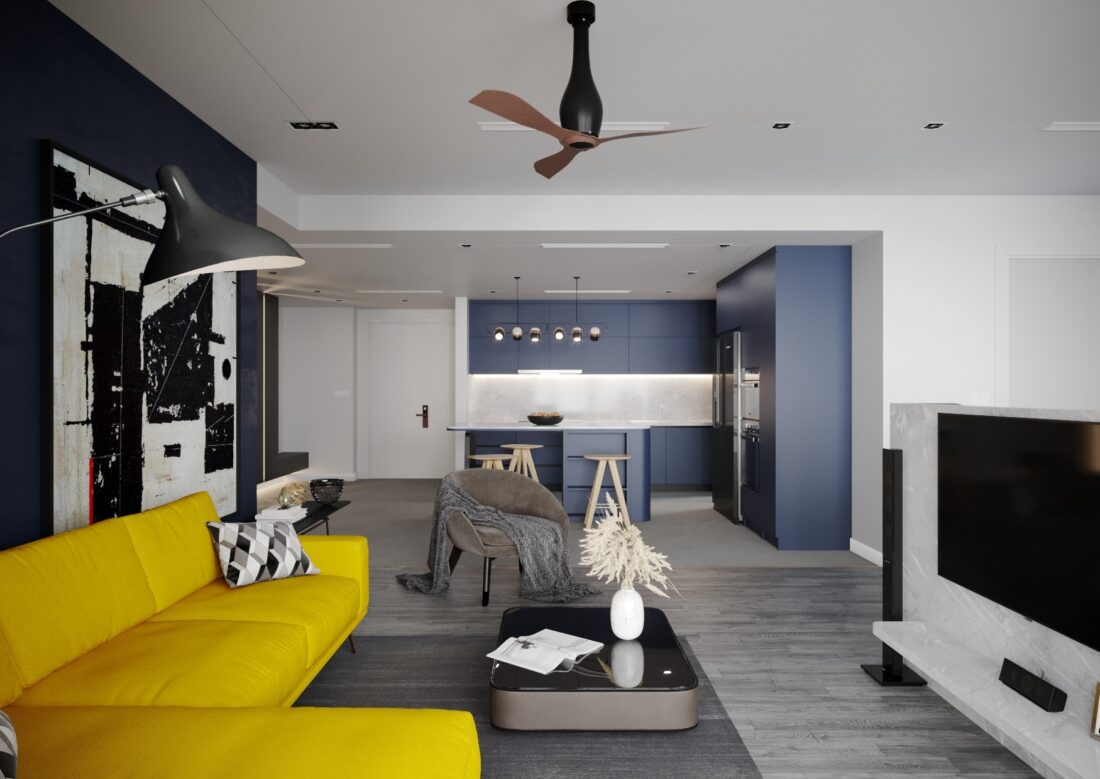 3D Interior Apartment 106 Scene File 3dsmax Free Download By Khuong Le