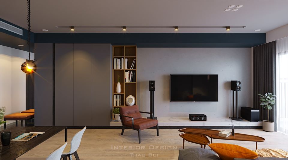 3D Interior Apartment 90 Scene File 3dsmax Free Download By ThaoBui
