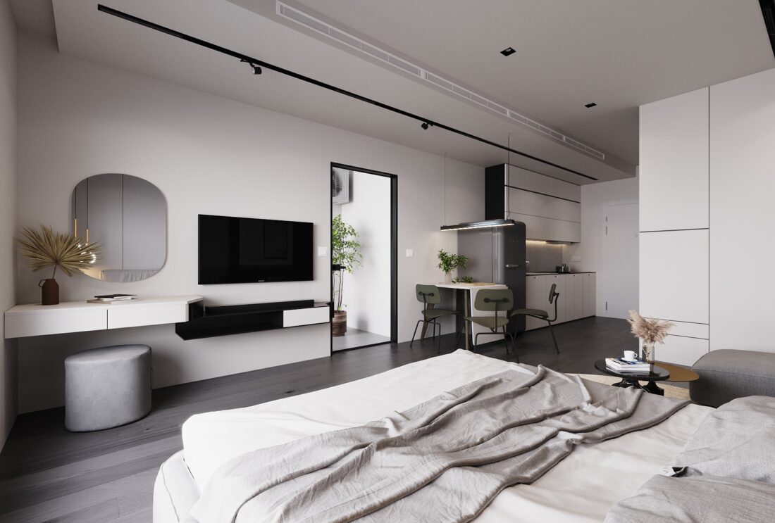 3D Interior Apartment 99 Scene File 3dsmax Free Download By NguyenHuuCong