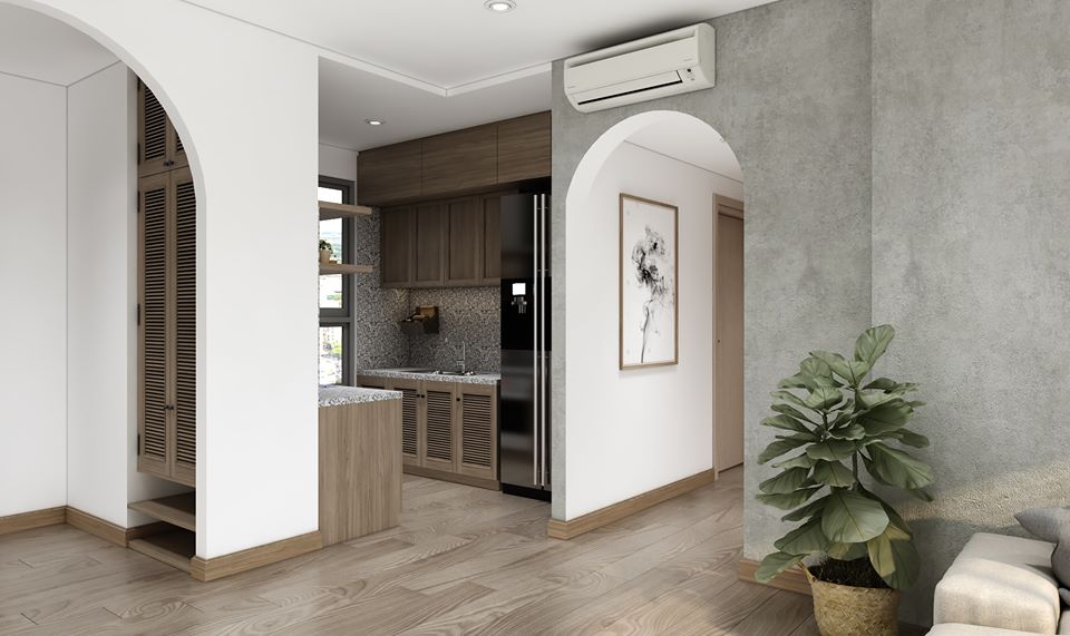 3D Interior Kitchen- Livingroom 49 Scene 3dsmax By TuLe Free Download