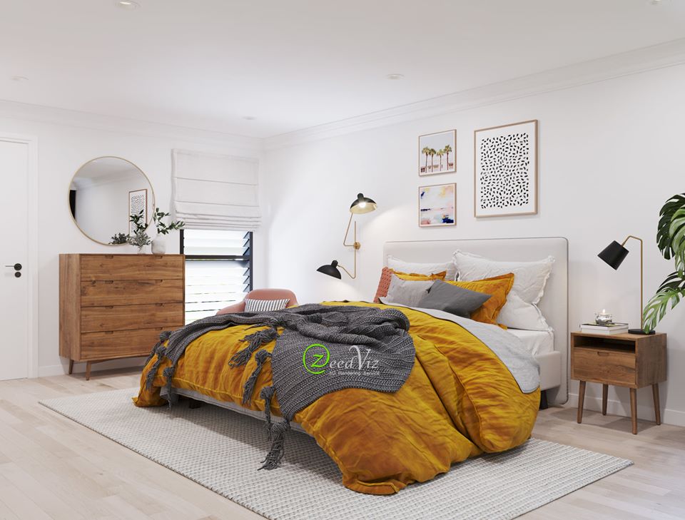 3D Interior Scene File 3dsmax Bedroom 192 By Jonathan Dang Free Download